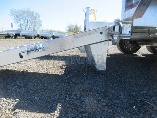 Celosvařený přepravník stavebních strojů FK 3,5T 2,98x1,54/0,25 KOMBI nájezdy č.18