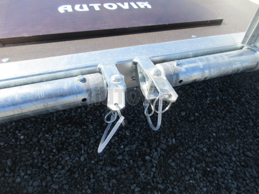 Celosvařený přepravník stavebních strojů FK 3,5T 2,98x1,54/0,25 KOMBI nájezdy č.20