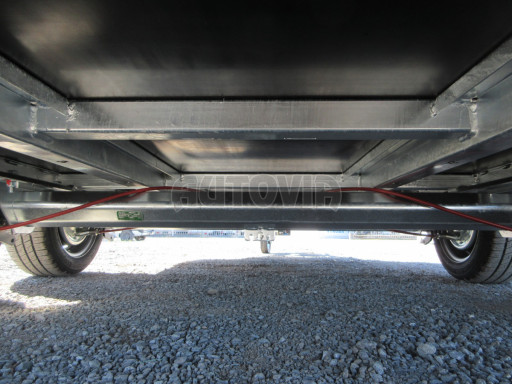 Celosvařený přepravník stavebních strojů FK 3,5T 2,98x1,54/0,25 KOMBI nájezdy č.23