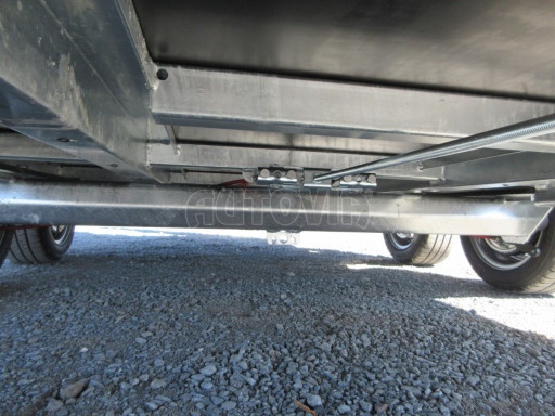 Celosvařený přepravník stavebních strojů FK 3,5T 2,98x1,54/0,25 KOMBI nájezdy č.26