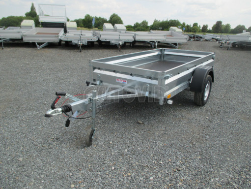 Přívěs za osobní auto brzděný KLB 1,3t 2,65x1,30/0,34 č.1