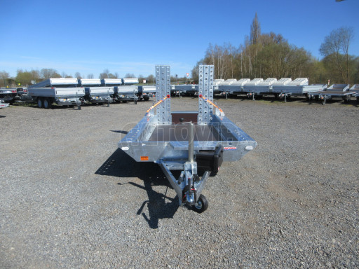 Celosvařený přepravník stavebních strojů FK 2,7T 2,98x1,54/0,25 KOMBI nájezdy č.4