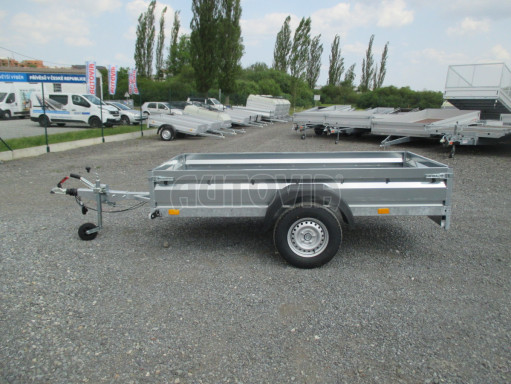 Přívěs za osobní auto brzděný KLB 1,3t 2,65x1,30/0,34 č.3