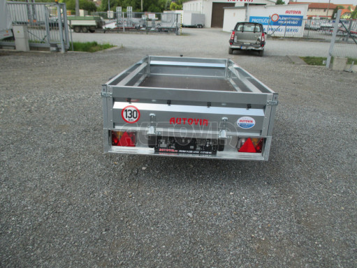 Přívěs za osobní auto brzděný KLB 1,3t 2,65x1,30/0,34 č.4