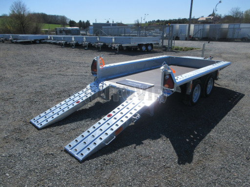 Celosvařený přepravník stavebních strojů FK 2,7T 2,98x1,54/0,25 KOMBI nájezdy č.18