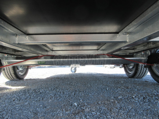 Celosvařený přepravník stavebních strojů FK 2,7T 2,98x1,54/0,25 KOMBI nájezdy č.23