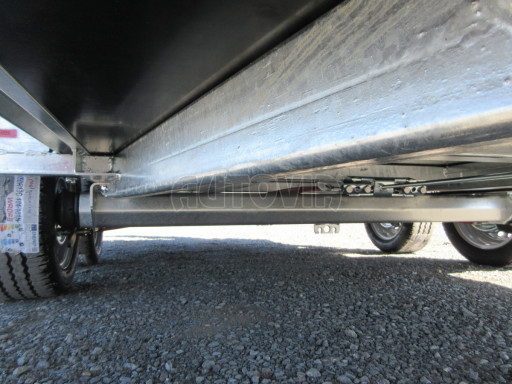 Celosvařený přepravník stavebních strojů FK 2,7T 2,98x1,54/0,25 KOMBI nájezdy č.24