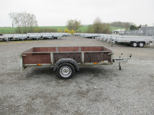Bazarový nebrzděný přívěs PTO 750kg 3,00x1,30/0,40 POČ č.7