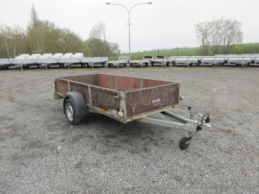 Bazarový nebrzděný přívěs PTO 750kg 3,00x1,30/0,40 POČ č.8