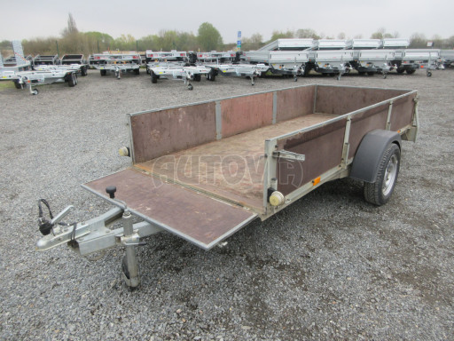 Bazarový nebrzděný přívěs PTO 750kg 3,00x1,30/0,40 POČ č.10