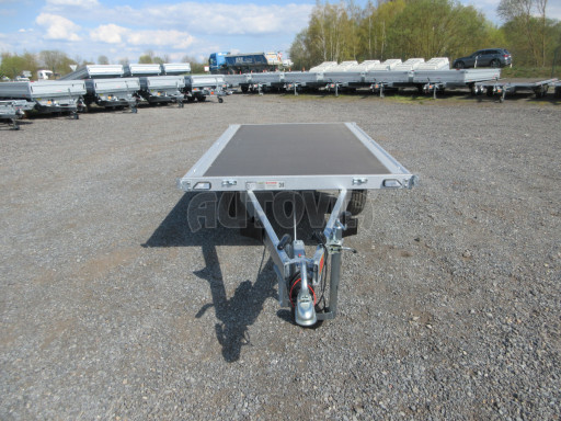 Přívěs v provedení plato pro převoz těžkých nákladů ZV 22 1,3T B1 2,55x1,50 plato č.2