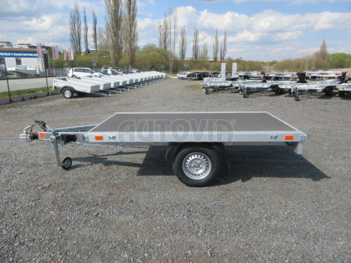 Přívěs v provedení plato pro převoz těžkých nákladů ZV 22 1,3T B1 2,55x1,50 plato č.4