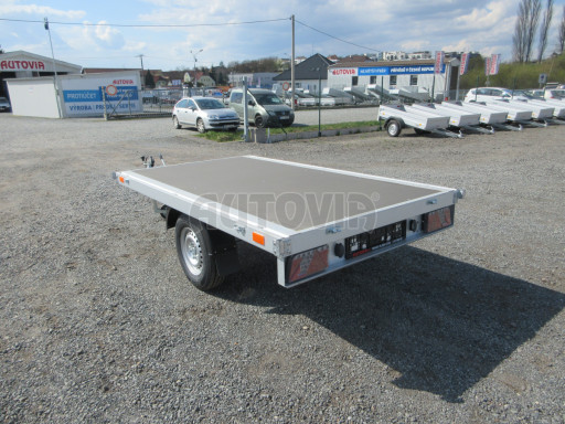Přívěs v provedení plato pro převoz těžkých nákladů ZV 22 1,3T B1 2,55x1,50 plato č.5