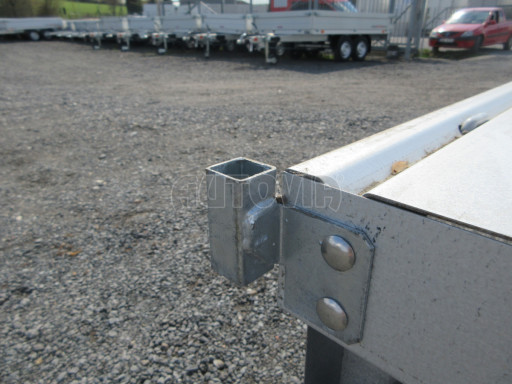 Přívěs v provedení plato pro převoz těžkých nákladů ZV 22 1,3T B1 2,55x1,50 plato č.11