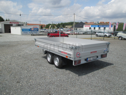 PROFI valníkový přívěs ZV 32 2,0T B2 3,00x1,80/0,35 nápravy 2700kg č.4