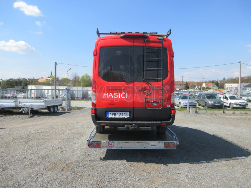 Nízkoložný hydraulicky sklopný přívěs AD 3,5T B3 5,13x2,09 plato 10