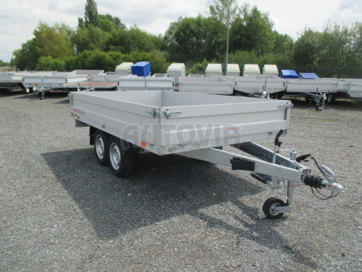 PROFI valníkový přívěs ZV 32 2,0T B2 3,00x1,80/0,35 nápravy 2700kg č.8