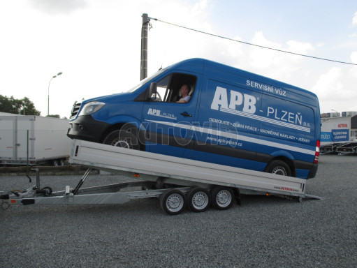 Sklápěcí přívěs AD 3,5T B3 5,15x2,09/0,35 1350 č.57