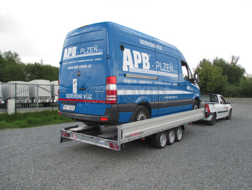 Sklápěcí přívěs AD 3,5T B3 5,15x2,09/0,35 1350 č.60