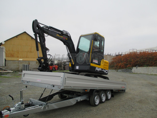 Sklápěcí přívěs AD 3,5T B3 5,15x2,09/0,35 1350 č.77