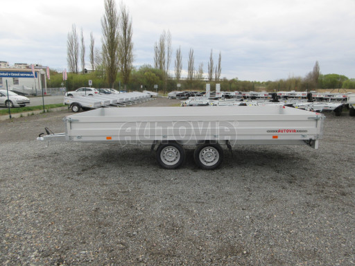 Dvounápravový nebrzděný přívěs ZV 45 750kg N2 4,50x2,00/0,35 č.4