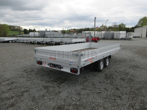 Dvounápravový nebrzděný přívěs ZV 45 750kg N2 4,50x2,00/0,35 č.7