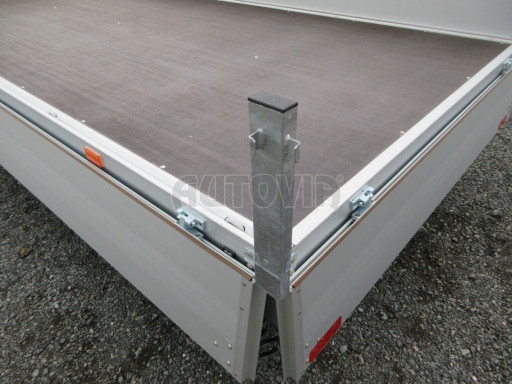 Dvounápravový nebrzděný přívěs ZV 45 750kg N2 4,50x2,00/0,35 č.13