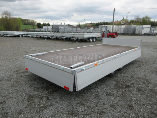 Dvounápravový nebrzděný přívěs ZV 45 750kg N2 4,50x2,00/0,35 č.17