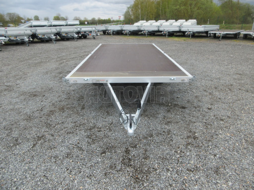 Dvounápravový nebrzděný přívěs ZV 45 750kg N2 4,50x2,01 plato č.2