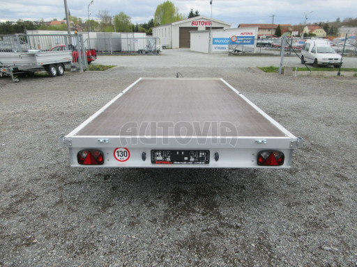 Dvounápravový nebrzděný přívěs ZV 45 750kg N2 4,50x2,01 plato č.5