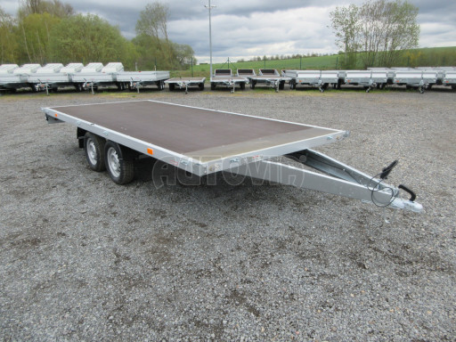 Dvounápravový nebrzděný přívěs ZV 45 750kg N2 4,50x2,01 plato č.8