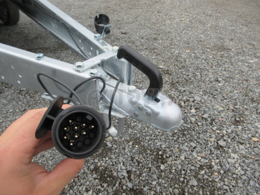 Dvounápravový nebrzděný přívěs ZV 45 750kg N2 4,50x2,01 plato č.9