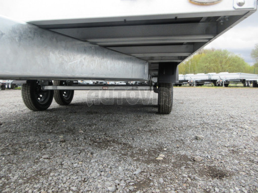 Dvounápravový nebrzděný přívěs ZV 45 750kg N2 4,50x2,01 plato č.10