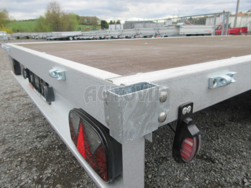 Dvounápravový nebrzděný přívěs ZV 45 750kg N2 4,50x2,01 plato č.13