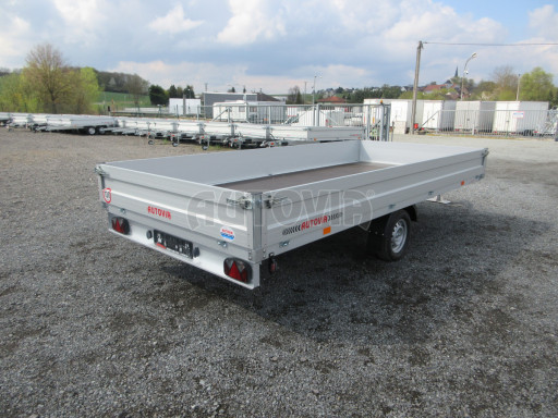 Největší vyráběný nebrzděný nákladní přívěs ZV 45 750kg N1 4,50x2,00/0,35 zesílená náprava č.6