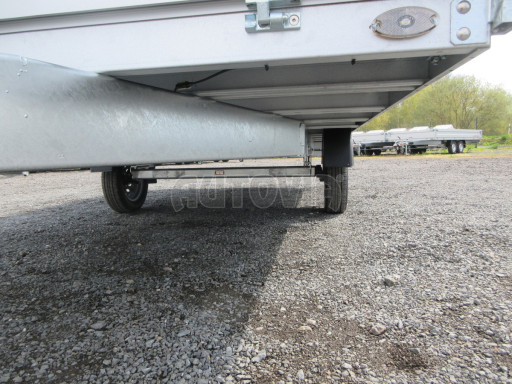 Největší vyráběný nebrzděný nákladní přívěs ZV 45 750kg N1 4,50x2,00/0,35 zesílená náprava č.10