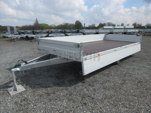 Největší vyráběný nebrzděný nákladní přívěs ZV 45 750kg N1 4,50x2,00/0,35 zesílená náprava č.11