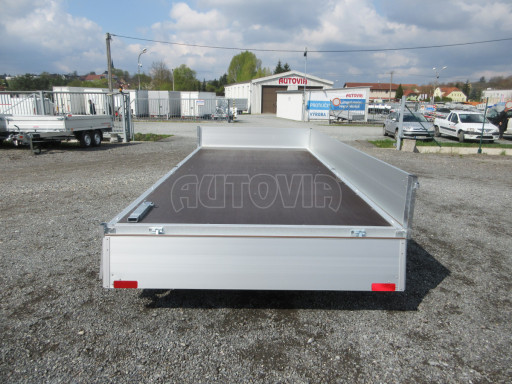 Největší vyráběný nebrzděný nákladní přívěs ZV 45 750kg N1 4,50x2,00/0,35 zesílená náprava č.16