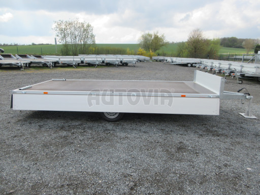 Největší vyráběný nebrzděný nákladní přívěs ZV 45 750kg N1 4,50x2,00/0,35 zesílená náprava č.18