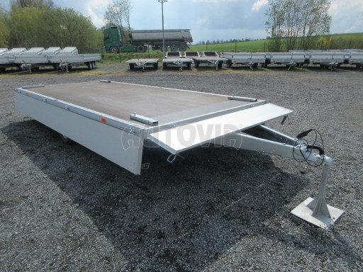 Největší vyráběný nebrzděný nákladní přívěs ZV 45 750kg N1 4,50x2,00/0,35 zesílená náprava č.19