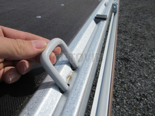 Největší vyráběný nebrzděný nákladní přívěs ZV 45 750kg N1 4,50x2,00/0,35 zesílená náprava č.21