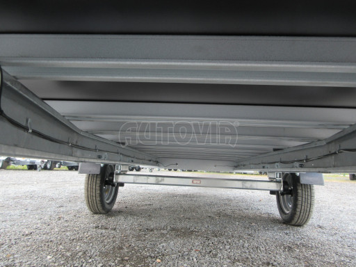 Největší vyráběný nebrzděný nákladní přívěs ZV 45 750kg N1 4,50x2,00/0,35 zesílená náprava č.22