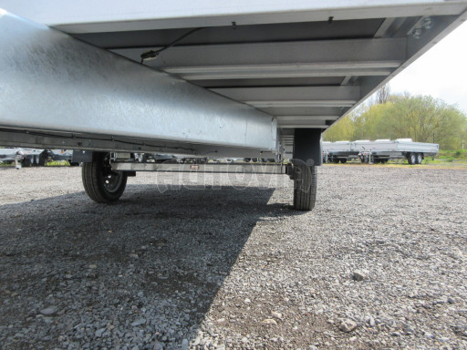 Největší vyráběný nebrzděný nákladní přívěs ZV 45 750kg N1 4,50x2,00 zesílená náprava-plato č.10