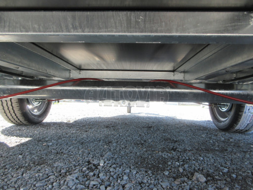 Celosvařený přepravník stavebních strojů FK 2,7T 2,45x1,35/0,25 KOMBI nájezdy č.23