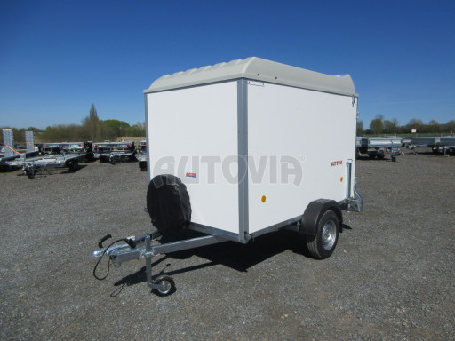 Skříňový přívěs ZV 27 N1 O 2,50x1,48/1,65 dvokřídlé dveře, style č.4