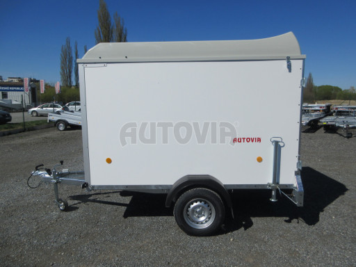 Skříňový přívěs ZV 27 N1 O 2,50x1,48/1,65 dvokřídlé dveře, style č.5