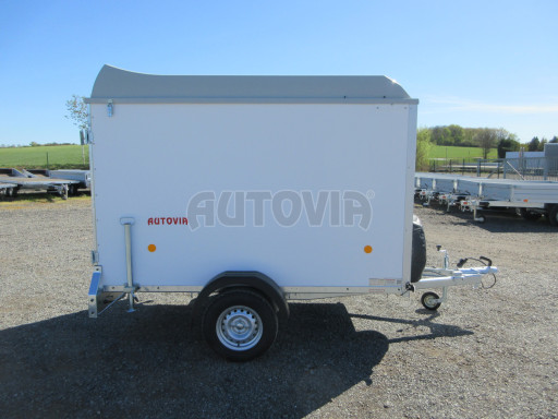 Skříňový přívěs ZV 27 N1 O 2,50x1,48/1,65 dvokřídlé dveře, style č.9