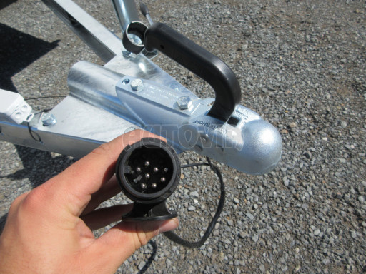 Skříňový přívěs ZV 27 N1 O 2,50x1,48/1,65 dvokřídlé dveře, style č.11