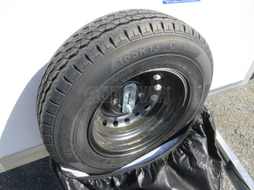 Skříňový přívěs ZV 27 N1 O 2,50x1,48/1,65 dvokřídlé dveře, style č.13