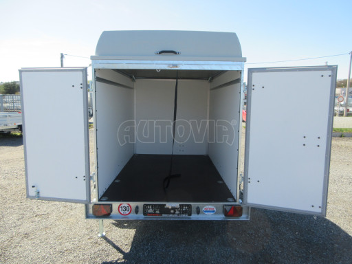 Skříňový přívěs ZV 27 N1 O 2,50x1,48/1,65 dvokřídlé dveře, style č.19